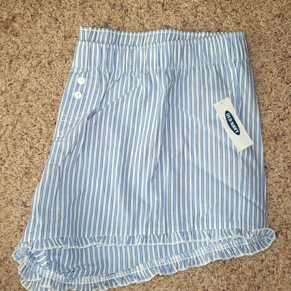 NWT Old Navy Womens seersucker boxer shorts